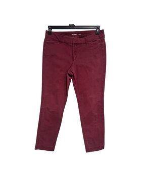 Old Navy Burgundy Stretch Skinny Pants for Women